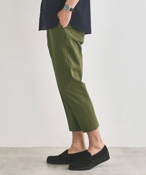 ⭐️新品⭐️ 【TAKEO KIKUCHI 】ストライプパンツ L ネイビータグ付 タケオキクチ | パンツ通販 | ワールド オンラインストア
