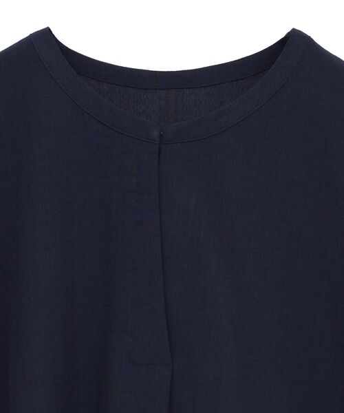 YECCA VECCA（イェッカヴェッカ）の「タックスキッパーブラウス（シャツ/ブラウス・レディース・ライトグレー/イエロー/ネイビー・FREE）」の10枚目の写真