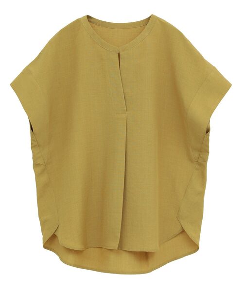 YECCA VECCA（イェッカヴェッカ）の「タックスキッパーブラウス（シャツ/ブラウス・レディース・ライトグレー/イエロー/ネイビー・FREE）」の17枚目の写真