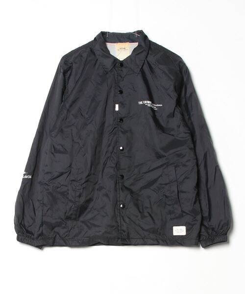 【ribbon 専用】THE CRIMIE コーチジャケットブラックハート CRIMIE（クライミー）の「BLACK HEART LOGO COACH JACKET