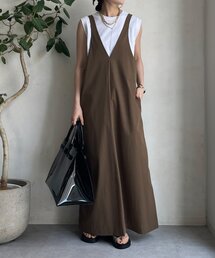 DouDou | 【WEB限定】接触冷感ジャンスカ(ワンピース)