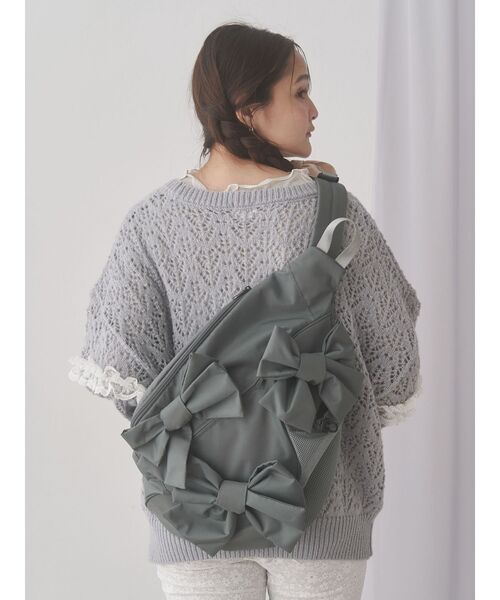 ribbonワンショルダーバッグ（ショルダーバッグ）｜merry jenny