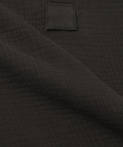 WhoWhat（フーワット）の「6 LAYERS GAUZE HENRY NECK SHIRT（Tシャツ/カットソー・メンズ・チャコール/ネイビー/ワインレッド・M）」の7枚目の写真