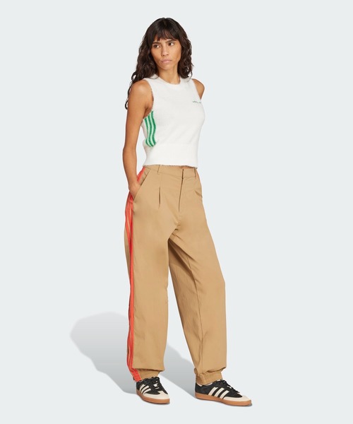 adidas（アディダス）の「フラッフィー ニットベスト / アディダスオリジナルス adidas Originals（ベスト・レディース・ブルー/ホワイト・LARGE/XX-LARGE/X-SMALL/X-LARGE/SMALL/MEDIUM）」の6枚目の写真