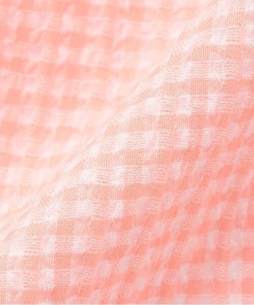 petit main(プティマイン)の「【WEB限定】衿ハート刺しゅうチュニック(チュニック・キッズ・オフホワイト/ピンク系その他/サックスブルー・90cm/80cm/130cm/120cm/110cm/100cm)」の9枚目の写真