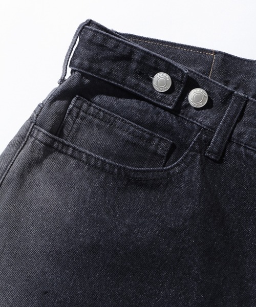 XLARGE(エクストララージ)の「SIDE FADED BAGGY DENIM PANTS(デニムパンツ・メンズ・ブラック/ブラウン/パープル・30inch/32inch/34inch/36inch)」の6枚目の写真