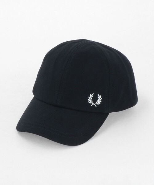 FRED PERRY（フレッドペリー）の「＜FRED PERRY＞カノコ ロゴ キャップ（キャップ・メンズ・ネイビー/ブラック/ナチュラル・FREE）」の4枚目の写真