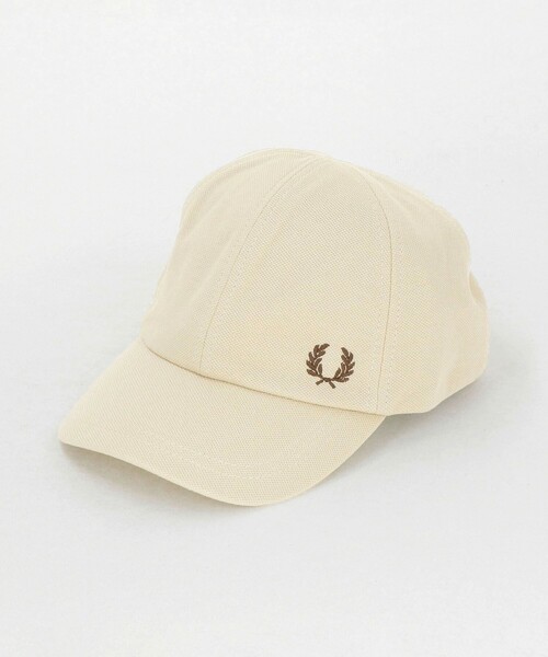 FRED PERRY ロゴキャップ Classic Pique Cap - Navy / Dark Caramel | Accessories | Hats