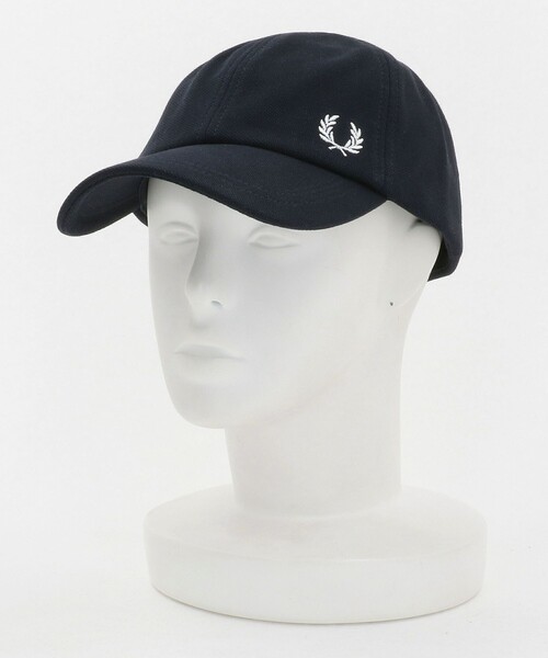 FRED PERRY(フレッドペリー)の「<FRED PERRY>カノコ ロゴ キャップ(キャップ・メンズ・ネイビー/ブラック/ナチュラル・FREE)」の5枚目の写真