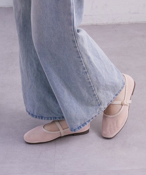 mystic（ミスティック）の「メッシュパンプス（パンプス・レディース・ブラック/アイボリー・22.5cm/24.5cm/23.5cm）」の16枚目の写真