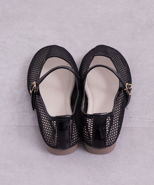 mystic（ミスティック）の「メッシュパンプス（パンプス・レディース・ブラック/アイボリー・22.5cm/24.5cm/23.5cm）」の12枚目の写真