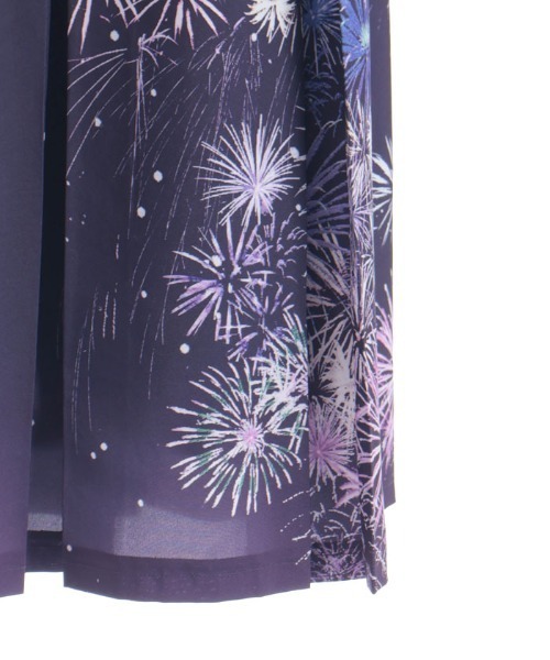 axes femme（アクシーズファム）の「花火柄タックスカート（スカート・レディース・パープル/ブラック・FREE）」の18枚目の写真