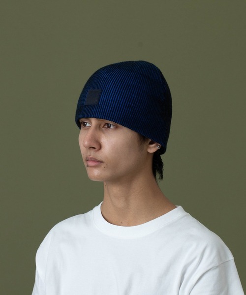XLARGE(エクストララージ)の「CONTRAST BEANIE(ニットキャップ/ビーニー・メンズ・ブラック/ブルー/オレンジ・ONE SIZE)」の5枚目の写真