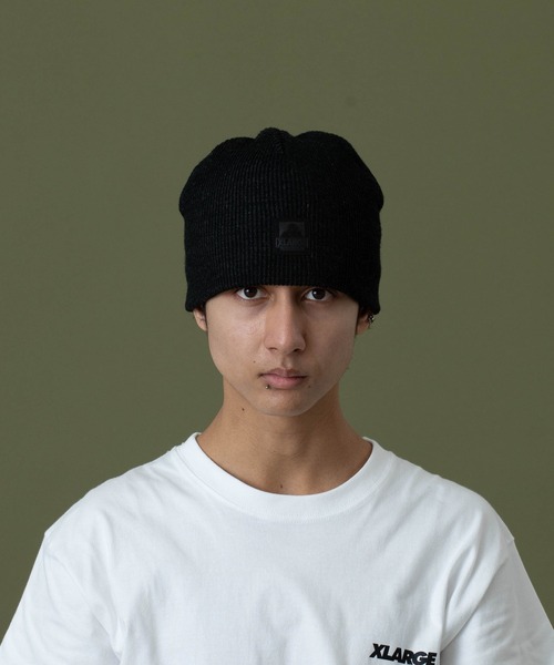 XLARGE(エクストララージ)の「CONTRAST BEANIE(ニットキャップ/ビーニー・メンズ・ブラック/ブルー/オレンジ・ONE SIZE)」の7枚目の写真