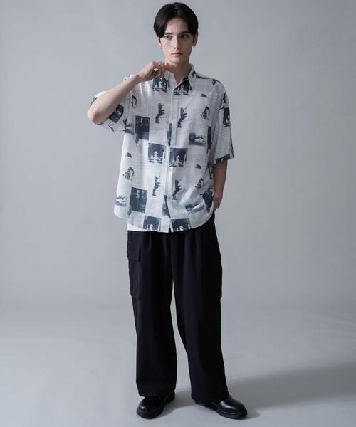 BROWNY(ブラウニー)の「BROWNY/アムンゼンパターンBIGシャツ(シャツ/ブラウス・メンズ・その他4/その他3/その他2/その他1・LARGE/MEDIUM)」の5枚目の写真