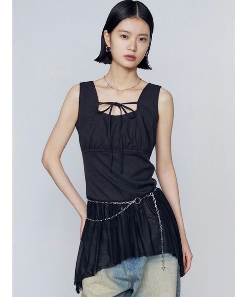 EMODA（エモダ）の「スぺイシーEチェーンベルト（ベルト・レディース・シルバー・FREE）」の15枚目の写真