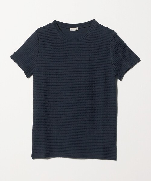 Steven Alan（スティーブンアラン）の「＜Steven Alan＞ウェイビー ジャージー ショートスリーブ Tシャツ（Tシャツ/カットソー・レディース・ワイン/オフホワイト/ネイビー・FREE）」の21枚目の写真