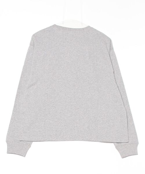 GYMPHLEX（ジムフレックス）の「Gymphlex/ジムフレックス　クルーネックプルオーバー　CREW NECK PULLOVER　GY-0486 HKT（ウィメンズ）（Tシャツ/カットソー・レディース・トップグレー/サックスブルー/ダークネイビー/ナチュラル・14）」の13枚目の写真