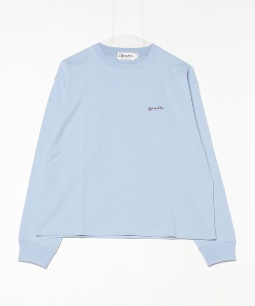 GYMPHLEX（ジムフレックス）の「Gymphlex/ジムフレックス　クルーネックプルオーバー　CREW NECK PULLOVER　GY-0486 HKT（ウィメンズ）（Tシャツ/カットソー・レディース・トップグレー/サックスブルー/ダークネイビー/ナチュラル・14）」の21枚目の写真