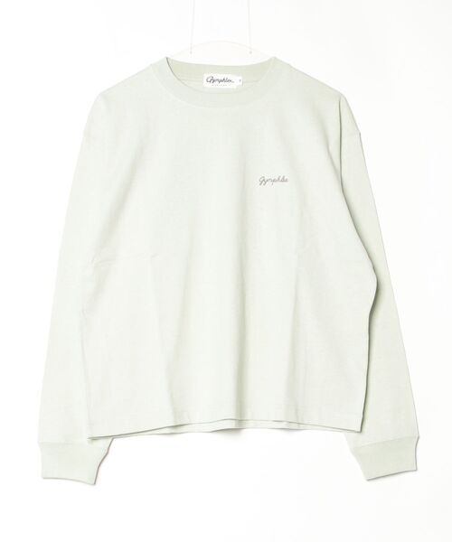 GYMPHLEX(ジムフレックス)の「Gymphlex/ジムフレックス クルーネックプルオーバー CREW NECK PULLOVER GY-C0486 HKT(ウィメンズ)(Tシャツ/カットソー・レディース・トップグレー/サックスブルー/ダークネイビー/ナチュラル/ホワイト/ライトグリーン/レッド・14)」の20枚目の写真