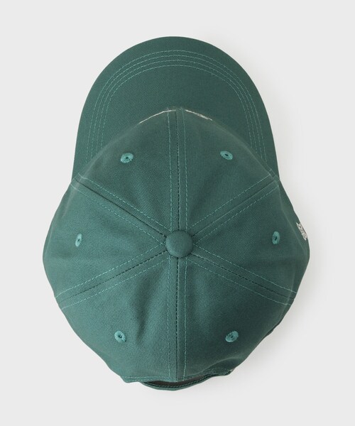 TAKEO KIKUCHI（タケオキクチ）の「コットンツイルBBキャップ（キャップ・メンズ・オフホワイト/ターコイズブルー系/ライトブルー/ブラック・00）」の7枚目の写真