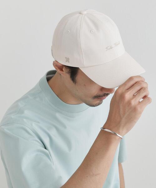 TAKEO KIKUCHI（タケオキクチ）の「コットンツイルBBキャップ（キャップ・メンズ・オフホワイト/ターコイズブルー系/ライトブルー/ブラック・00）」の15枚目の写真