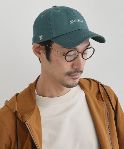 TAKEO KIKUCHI（タケオキクチ）の「コットンツイルBBキャップ（キャップ・メンズ・オフホワイト/ターコイズブルー系/ライトブルー/ブラック・00）」の21枚目の写真