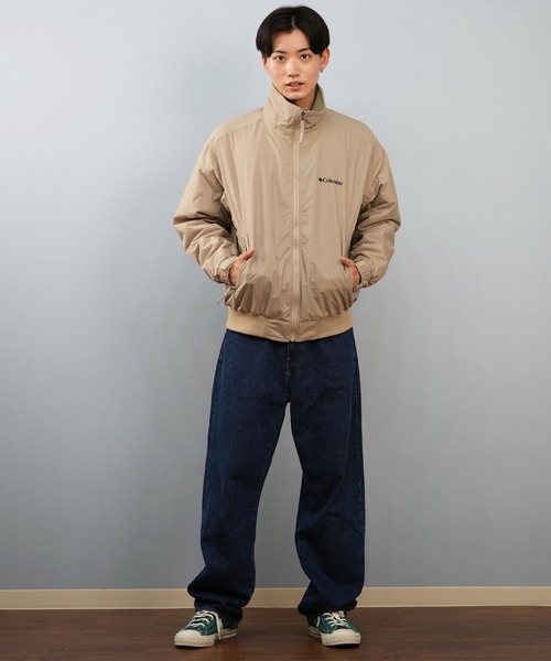 Columbia（コロンビア）の「columbia/コロンビア FALMOUTH JACKET ジャケット ナイロン 裏フリース 撥水 PM0563（ナイロンジャケット・メンズ・グリーン/カモフラージュ/ベージュ/ダークグレー・XL/L/M/S）」の10枚目の写真