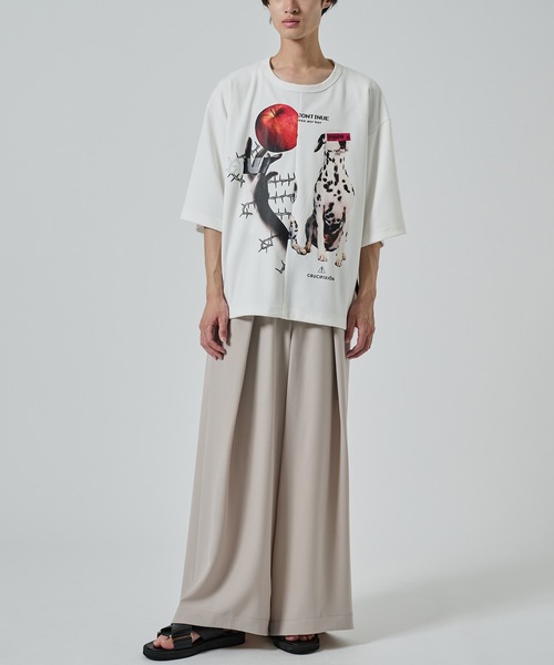 SHAREEF】APPLE×DOG TEE（Tシャツ/カットソー）｜SHAREEF