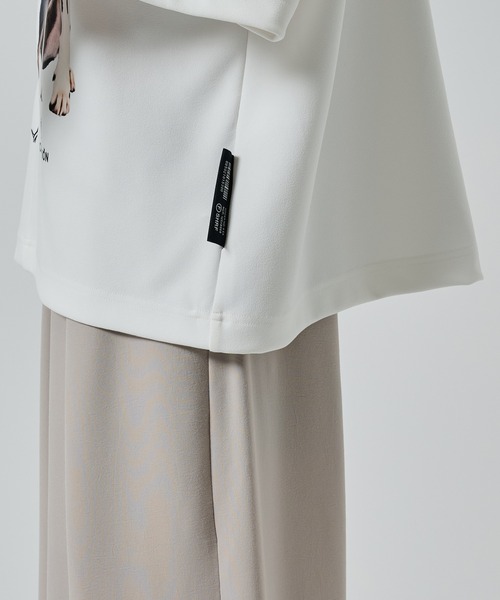 SHAREEF（シャリーフ）の「【SHAREEF】APPLE×DOG TEE（Tシャツ/カットソー・メンズ・ホワイト/ブラック・1/2）」の12枚目の写真