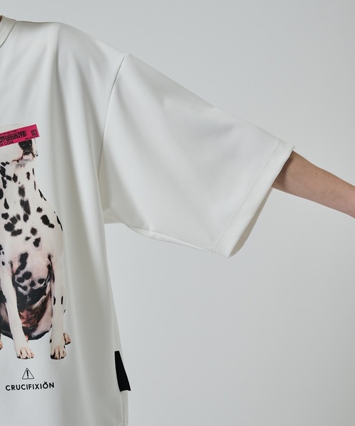 SHAREEF（シャリーフ）の「【SHAREEF】APPLE×DOG TEE（Tシャツ/カットソー・メンズ・ホワイト/ブラック・1/2）」の15枚目の写真