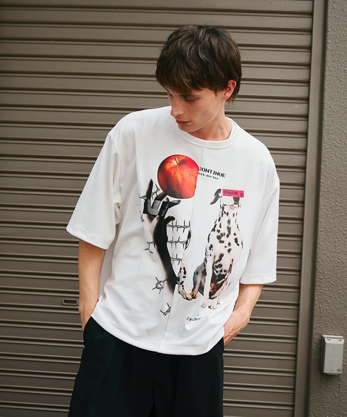 セール】【SHAREEF】APPLE×DOG TEE（Tシャツ/カットソー）｜SHAREEF