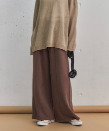 Doux archives | ピグメントセンターシームワイドパンツ(スウェットパンツ)