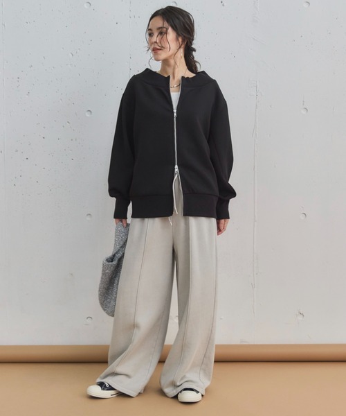 セール】ピグメントセンターシームワイドパンツ（スウェットパンツ