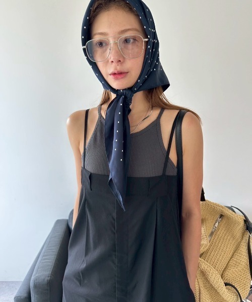 HANNE(アン)の「ストラップショートオールインワン(つなぎ/オールインワン・レディース・ホワイト/ブラック・SMALL/MEDIUM)」の7枚目の写真