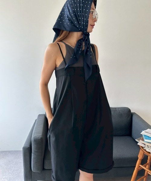 ストラップショートオールインワン（つなぎ/オールインワン）｜HANNE