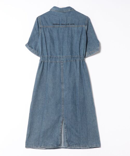 almo（アルモ）の「デニムワンピース(LEY)（ワンピース・レディース・ブルー・LARGE/MEDIUM）」の11枚目の写真