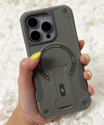 Fun & Daily(t@AhfC[)Tech Stand MagSafeΉ iPhone Case 15 16 Plus Pro(X}zP[X/Jo[)