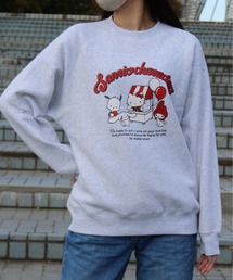 【SANRIO/サンリオ】キャラクタープリント裏シャギースウェット