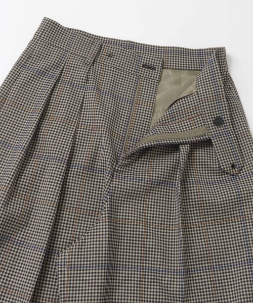 URBAN RESEARCH ROSSO WOMEN(アーバンリサーチ ロッソ)の「チェックワイドスラックス(その他パンツ・レディース・ブラウン系その他・38/36)」の20枚目の写真