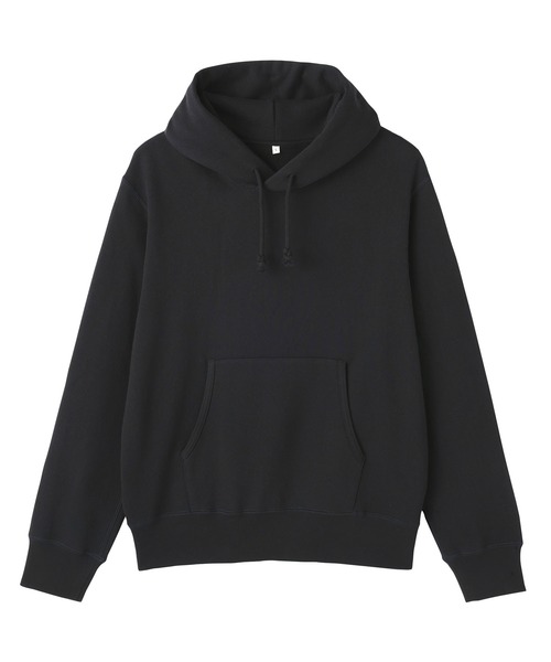 MUJI Labo(ムジラボ)の「〔MUJI Labo〕紳士 昔ながらの製法で編み立てたスウェットパーカ(パーカー・メンズ・ブラック/ダークネイビー/オートミール・M/L/XL)」の5枚目の写真