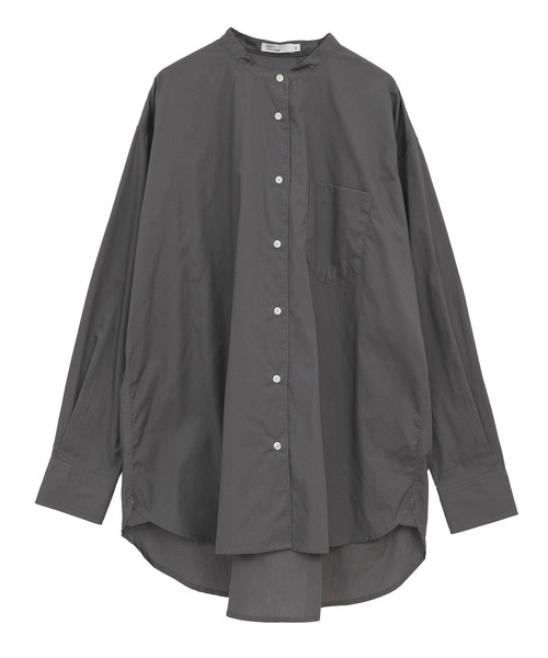 CRAFT STANDARD BOUTIQUE（クラフトスタンダードブティック）の「【追加】バンドカラーシャツ◇（シャツ/ブラウス・レディース・ネイビー系2/ベージュ系その他2/グレー系その他2/ブラウン系その他4/チャコールグレー/オフホワイト・L/M/S）」の18枚目の写真