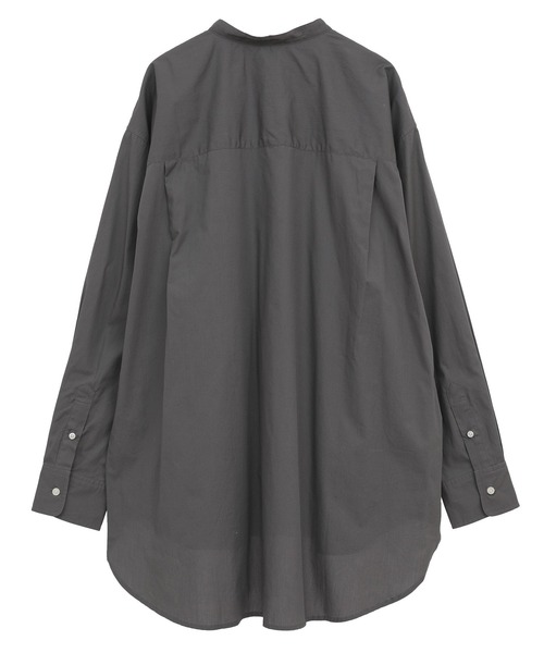 CRAFT STANDARD BOUTIQUE（クラフトスタンダードブティック）の「【追加】バンドカラーシャツ◇（シャツ/ブラウス・レディース・ネイビー系2/ベージュ系その他2/グレー系その他2/ブラウン系その他4/チャコールグレー/オフホワイト・L/M/S）」の19枚目の写真