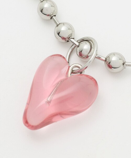 CITEN（シテン）の「＜CITEN＞カラバリクリアハートブレスレット（ブレスレット・レディース・ライラック/ブラック/ライトピンク/コバルトブルー/ケリーグリーン/イエロー/オレンジ/ホワイト/レッド・FREE）」の16枚目の写真