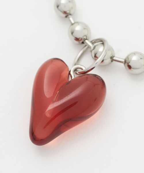 CITEN（シテン）の「＜CITEN＞カラバリクリアハートブレスレット（ブレスレット・レディース・ライラック/ブラック/ライトピンク/コバルトブルー/ケリーグリーン/イエロー/オレンジ/ホワイト/レッド・FREE）」の17枚目の写真