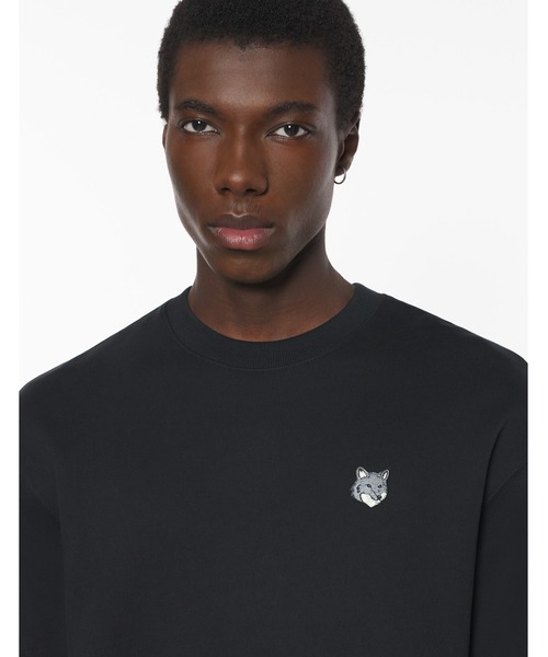 Maison Kitsune(メゾンキツネ)の「FOX HEAD COMFORT SWEATSHIRT(スウェット・メンズ・ブラック/ネイビー/グレー・XL/L/M/S/XS)」の1枚目の写真