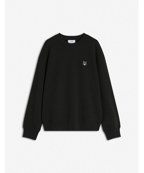 Maison Kitsune(メゾンキツネ)の「FOX HEAD COMFORT SWEATSHIRT(スウェット・メンズ・ブラック/ネイビー/グレー・XL/L/M/S/XS)」の4枚目の写真