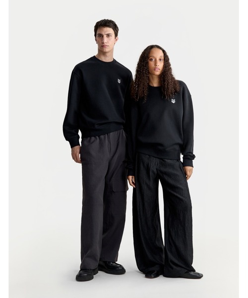 Maison Kitsune(メゾンキツネ)の「FOX HEAD COMFORT SWEATSHIRT(スウェット・メンズ・ブラック/ネイビー/グレー・XL/L/M/S/XS)」の17枚目の写真