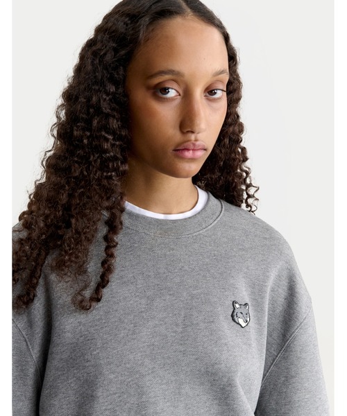 Maison Kitsune(メゾンキツネ)の「FOX HEAD COMFORT SWEATSHIRT(スウェット・メンズ・ブラック/ネイビー/グレー・XL/L/M/S/XS)」の10枚目の写真