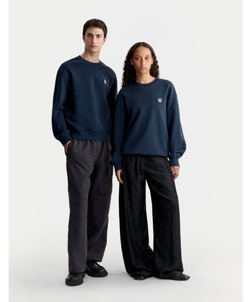 Maison Kitsune(メゾンキツネ)の「FOX HEAD COMFORT SWEATSHIRT(スウェット・メンズ・ブラック/ネイビー/グレー・XL/L/M/S/XS)」の13枚目の写真